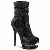 Pleaser - BLONDIER1009 Bottes de plateforme, Pole dance chaussures - Chaussures de pole dance - Noir Product image